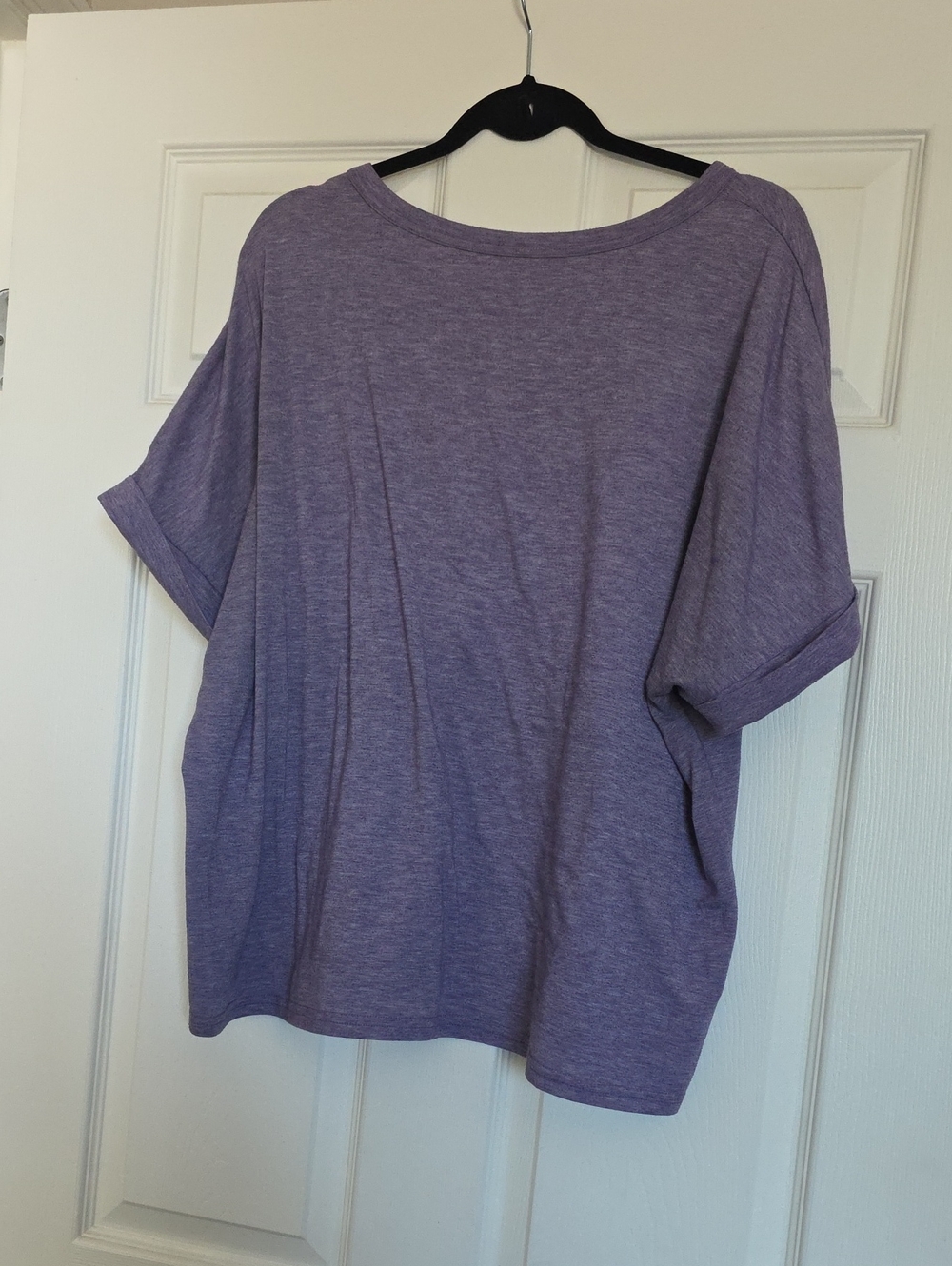 Relaxed Purple Women's Top